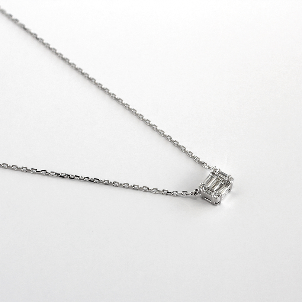 Baguette Necklace